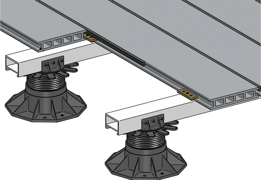 JAF Solidne podstawy 11 system legarow aluminiowych