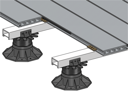 JAF Solidne podstawy 11 system legarow aluminiowych