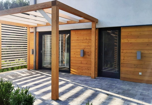BTH elewacja modrzew pergola kvh bsh (1)