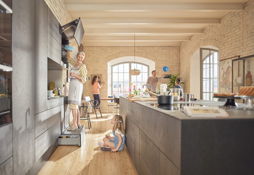 JAF Nowoczesne okucia nowoczesny dom BLUM SPACESTEP 2 ©Blum